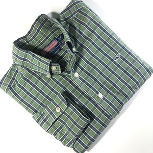 VINEYARD VINES tartan button down shirt